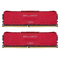 Crucial DDR4 Ballistix RGB Red-3000 MHz-Dual Channel RAM 32GB